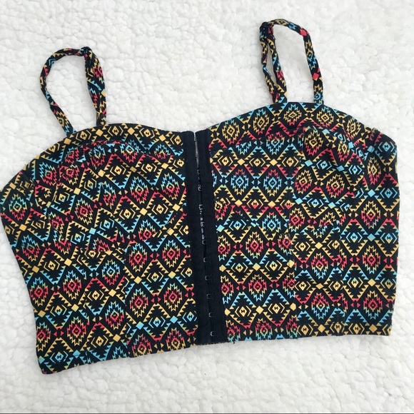 Forever 21 Other - 🍄FOREVER 21 Tribal Pattern Womens Halter Top